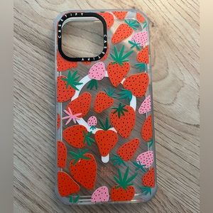 Casetify Strawberries MagSafe case for iPhone 13 Pro Max